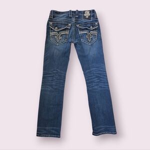 Rock Revival Kartaly Straight Jean Dark Wash Men's Size 32 x 32